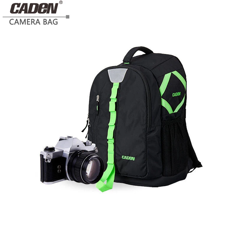 CADeN DSLR камера Рюкзаки Фото Видео мягкая сумка сумки Переносные Чехлы для Canon Nikon sony Pentax водонепроницаемый с дождевиком E5 E7
