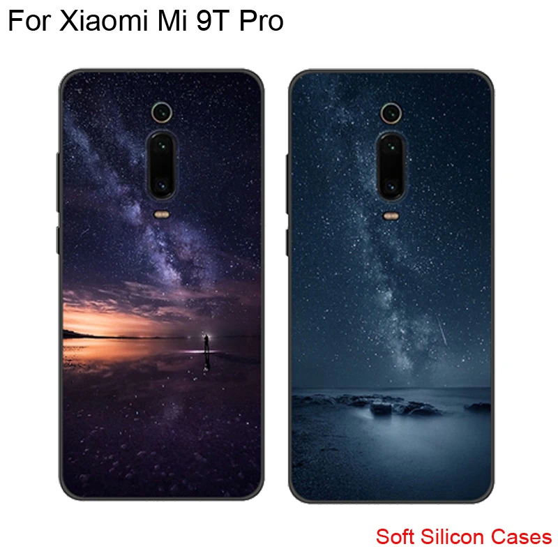 Чехол-накладка для Xiaomi Mi 9T Pro силиконовый мягкий чехол-накладка звездный узор
