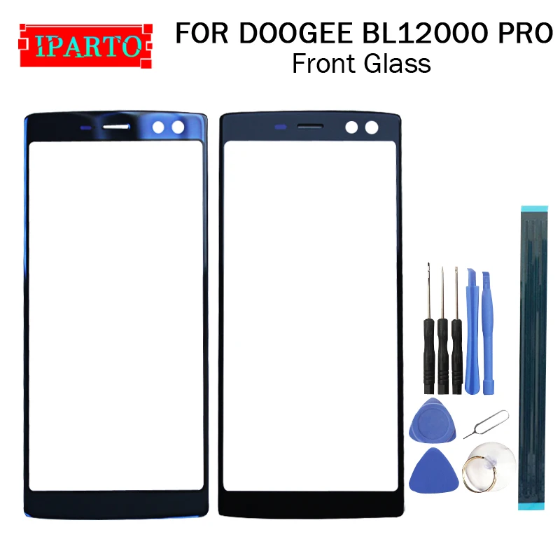 Для DOOGEE BL12000 PRO переднее стекло объектив экрана 100% новый передний сенсорный экран