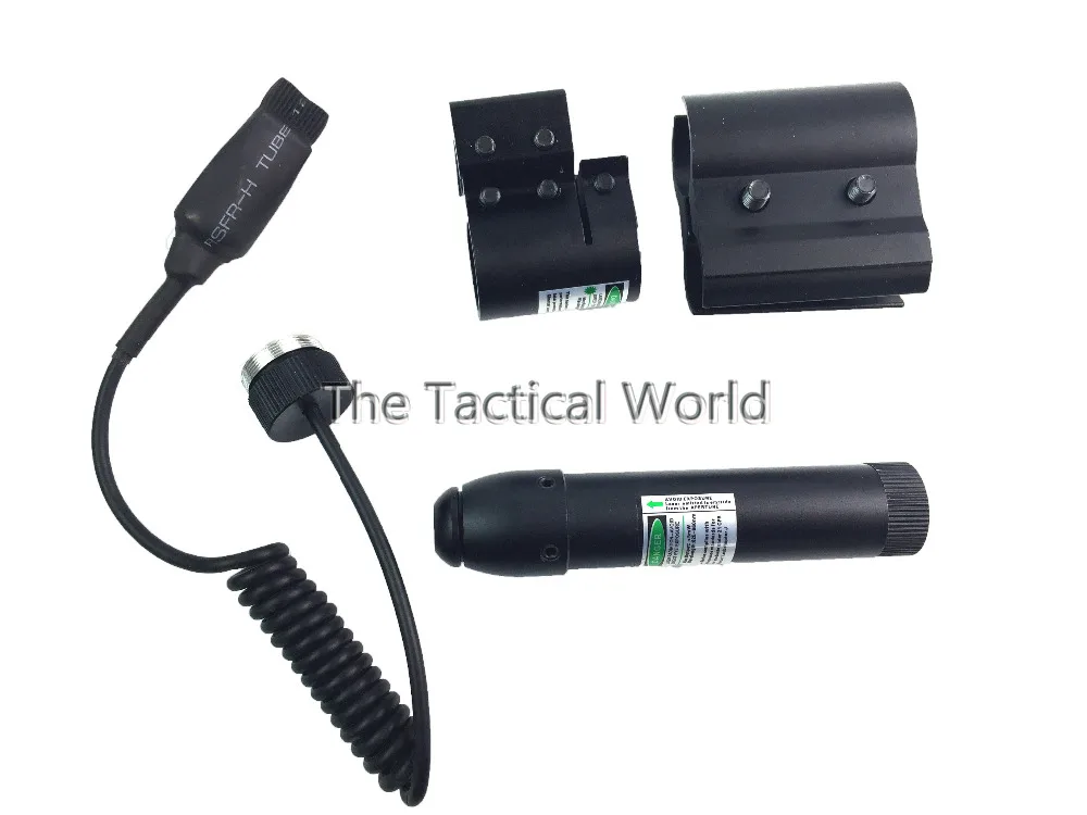 Тактическая лазерная указка с зеленой точкой прицельная ручка для охоты