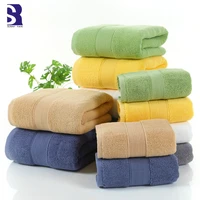 sunnyrain 3 piece thick combed cotton towel set bath towel for adult face towel 650gsm water absorbent toallas