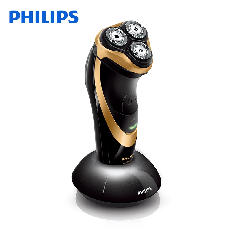 Электробритва Philips AT798 поворотный перезаряжаемый моющийся для мужчин Wth тройные плавающие лезвия поддержка влажного и сухого бритья