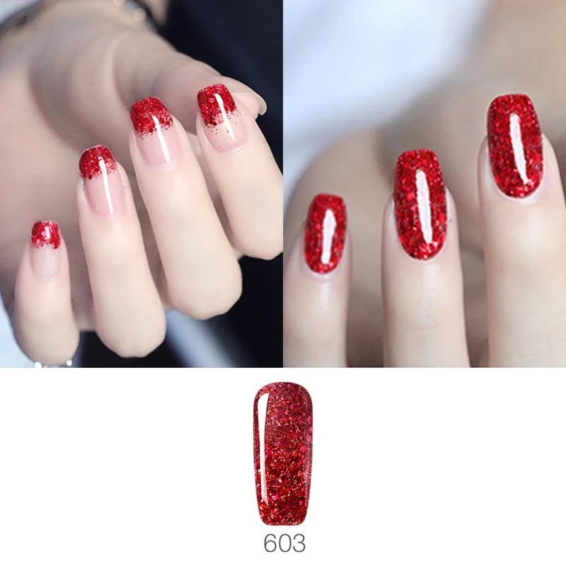 Vrenmol долговечный бриллиантовый блеск с ультрафиолетовым свечением Гель-лак для