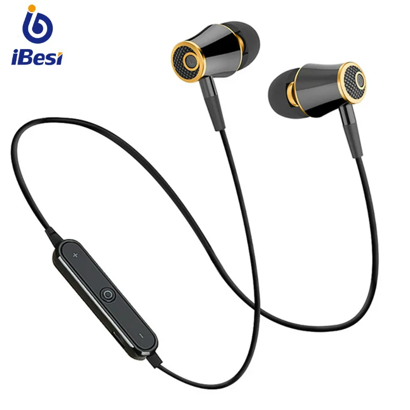 Bluetooth-наушники iBesi M64 Спортивная гарнитура с басами свободные руки беспроводные