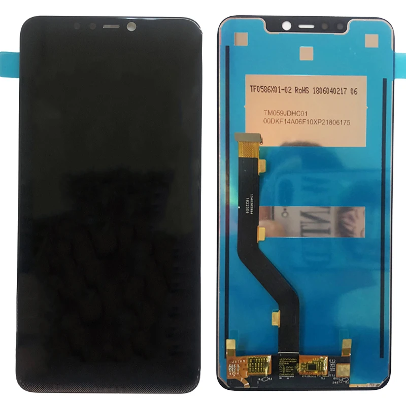 Жк дисплей с сенсорной панелью и дигитайзером в сборе для BLU Vivo XI сменные детали