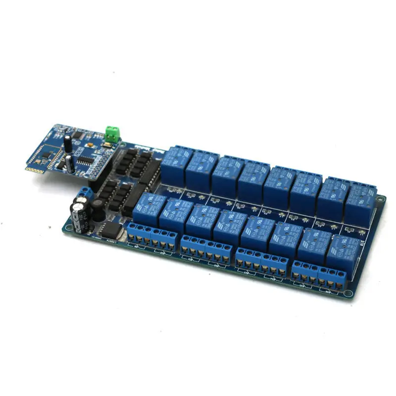 16 Channel Module + 16CH Bluetooth Relay Merge Android Remote control Switch Motor light Phone APP | Электронные компоненты и