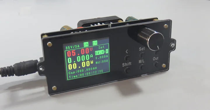 DPX3203 DC Buck Converter CC CV Power Module 0-32V 3A Adjustable Regulated power supply Voltmeter ammeter | Обустройство дома