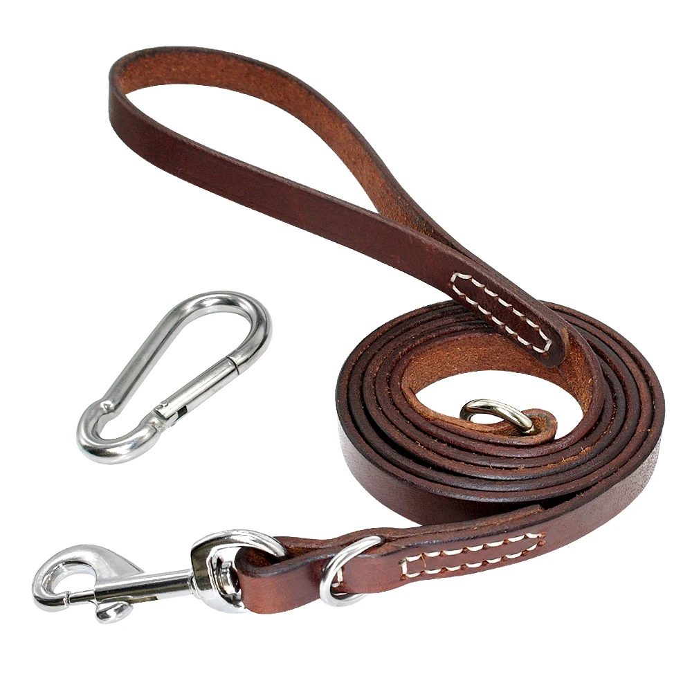 

Didog Genuine Leather Dog Leash Tie Out Dog Leashes For Small Medium Large Dogs Walking Traning