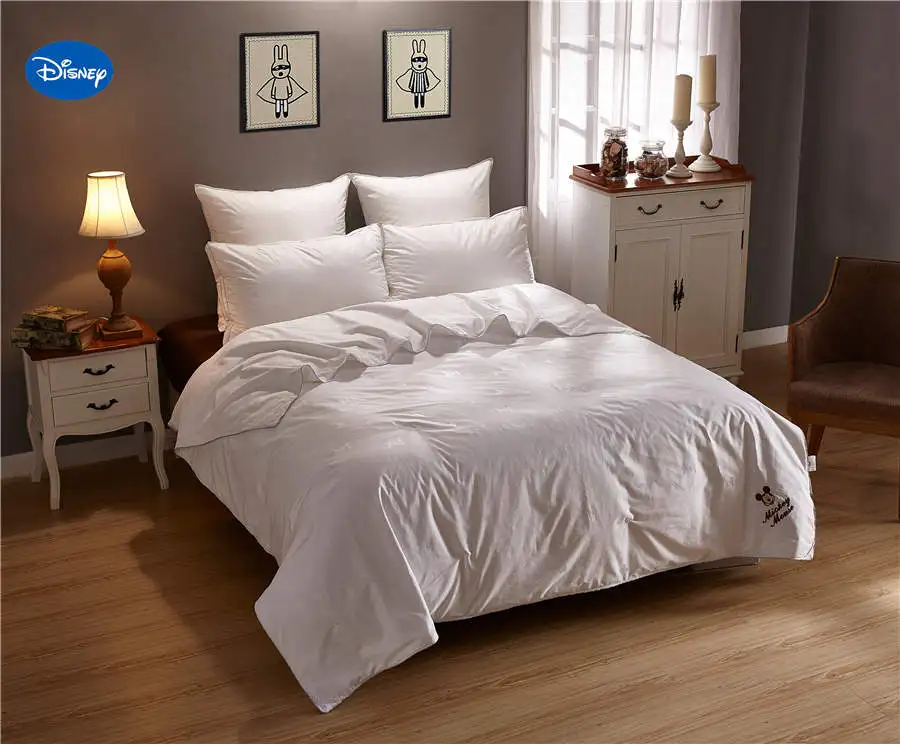 Одеяло с принтом Микки Мауса шелк тутового шелкопряда одеяло размер twin queen