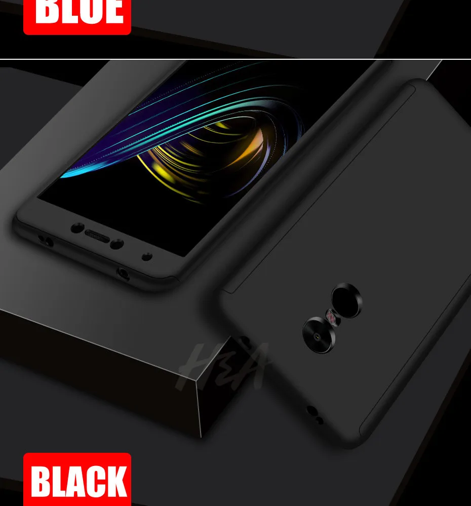 H& A Роскошный 360 полный защитный чехол для Xiaomi Redmi 4X Note 4 глобальная версия чехол для телефона для Xiaomi Redmi Note 4 4X чехол