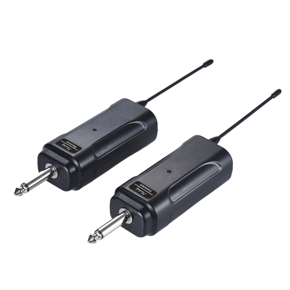 Портативный беспроводной аудиопередатчик приемник для электрогитары бас