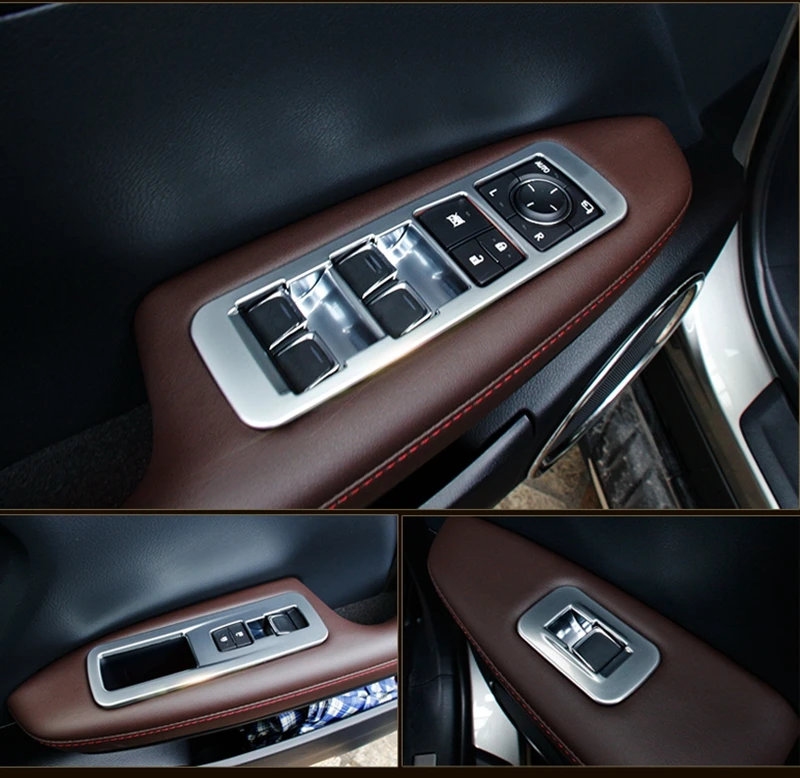 Для левого привода для Lexus RX 2016 2017 ABS матовые автомобильные подлокотник на