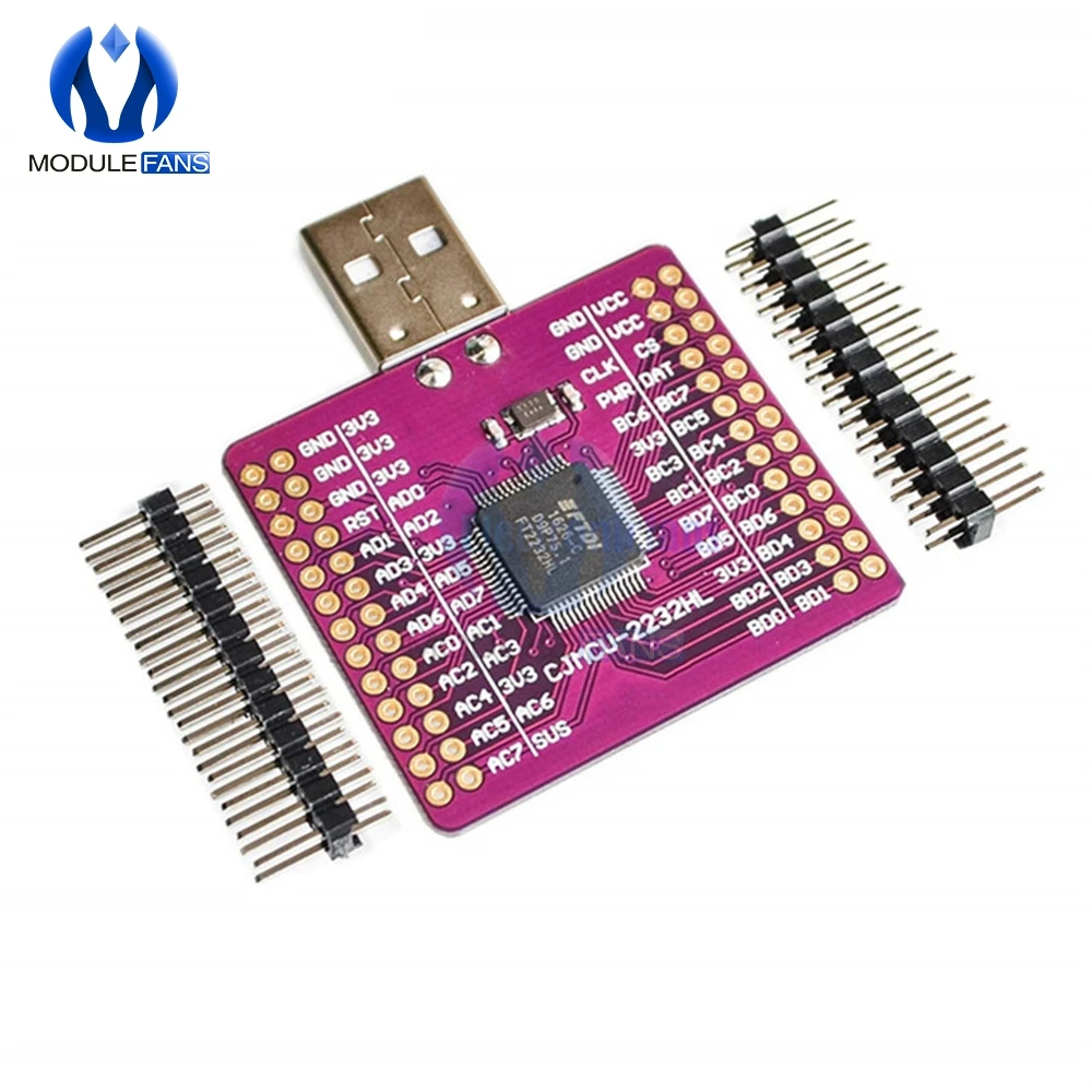 USB к FIFO SPI I2C IIC JTAG RS232 FT2232HL UART Board двухканальный модуль стандартной | Отзывы и видеообзор