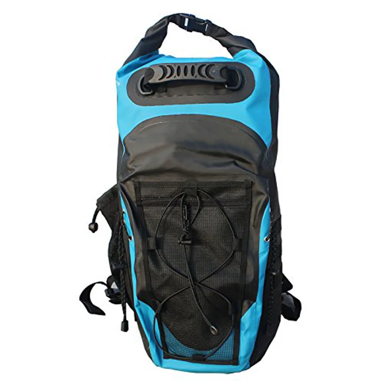 Blue Водонепроницаемый сухой мешок рюкзак 35L Рулон Топ сумка для ноутбука сухой мокрой для катание на лодках и сёрфинг рафтинг Пеший Туризм Кемпинг Рыбалка Путешествия - Цвет: Blue