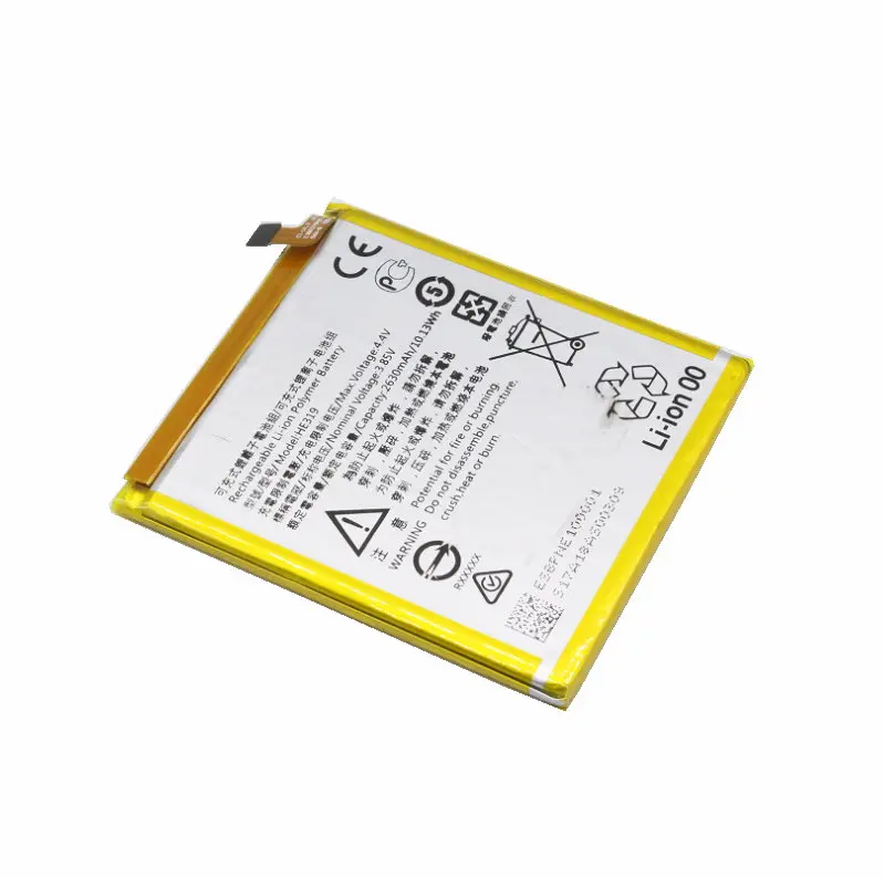 1x2630 мАч/1020 Вт ч HE319 Сменный аккумулятор для телефона Nokia 3 TA 1038 1028 1032 батареи|Чехлы с