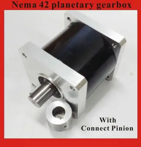 64: 1 Планетарный редуктор NEMA42 для NEMA 42 редукторный шаговый двигатель Номинальная