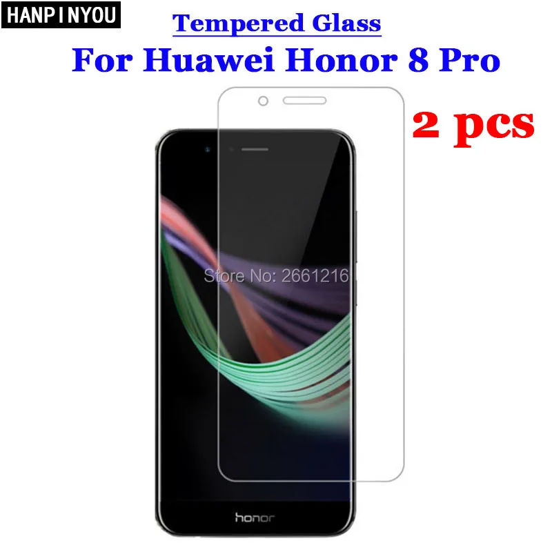 2 шт./лот для Huawei Honor 8 Pro/8pro закаленное стекло 9H 2.5D Премиум Защитная пленка экрана