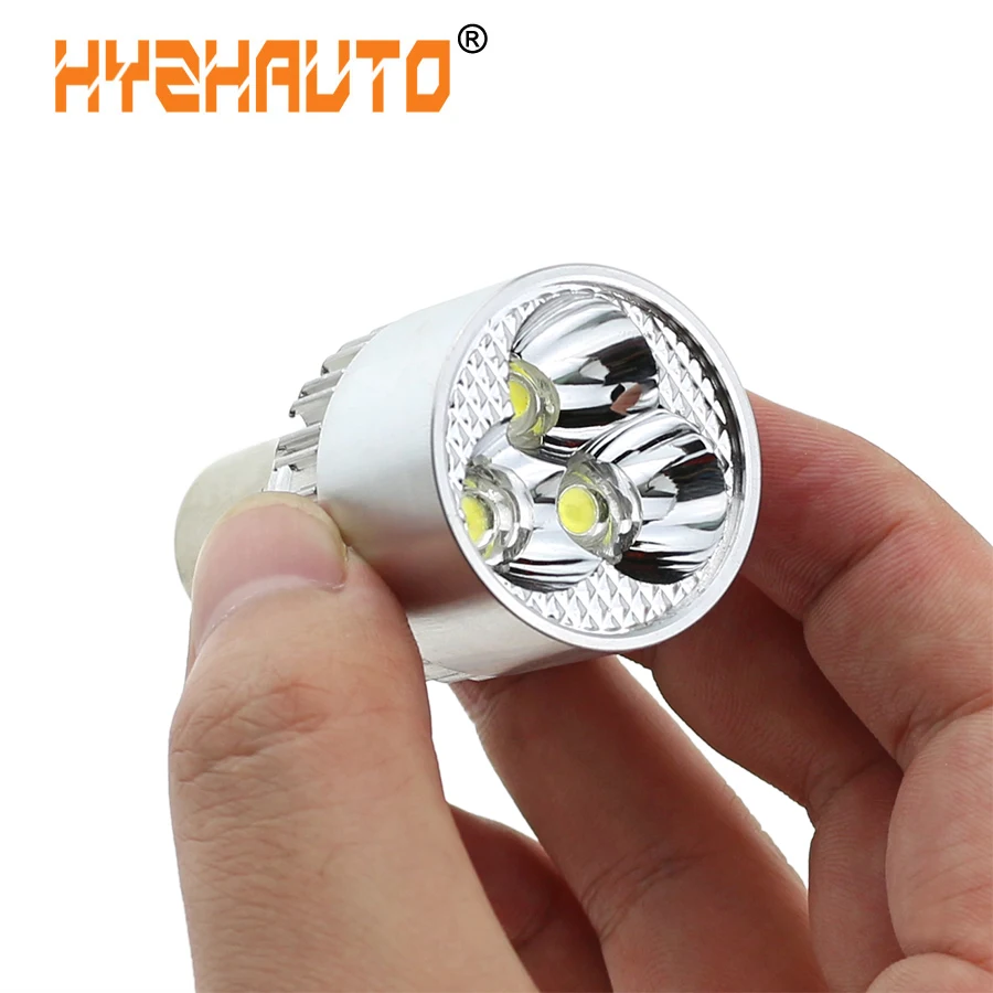 Противотуманные фары для мотоциклов HYZHAUTO H6 BA20D COB скутеров квадроциклов лампы
