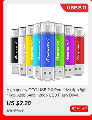 Высококачественный флеш-накопитель OTG USB 2,0, 4 ГБ, 8 ГБ, 16 ГБ, 32 ГБ, 64 ГБ, 128 ГБ, USB флеш-накопитель, флешка usb для смартфонов на Android