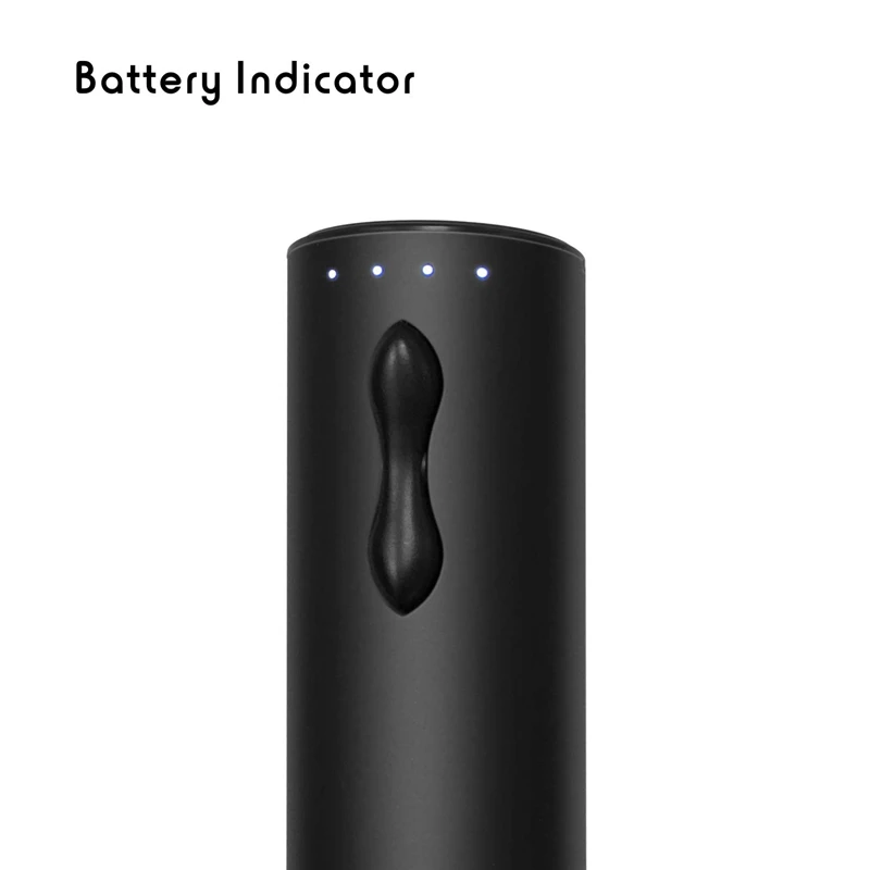 Electric Wine Opener with Battery Indicator Rechargeable Cordless Automatic Corkscrew Bottle Foil Cutter | Дом и сад
