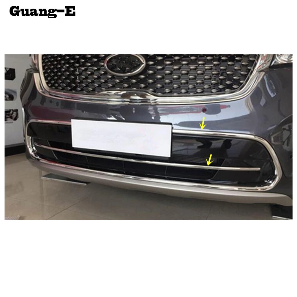 Для Kia Sorento L 2015 2016 2017 корпус автомобиля ABS хромированный номерной знак Отделка