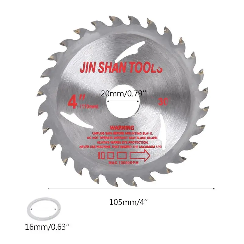 

105mm Circular Saw Blade Disc Wood Cutting Tool Bore Diameter 20mm For Rotary Tool Woodworking Tools Saw Blade