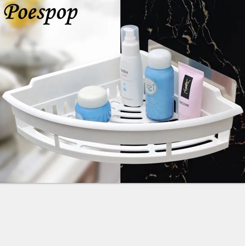POSEPOP горячая Распродажа сильные присоски ванная комната угловая полка для