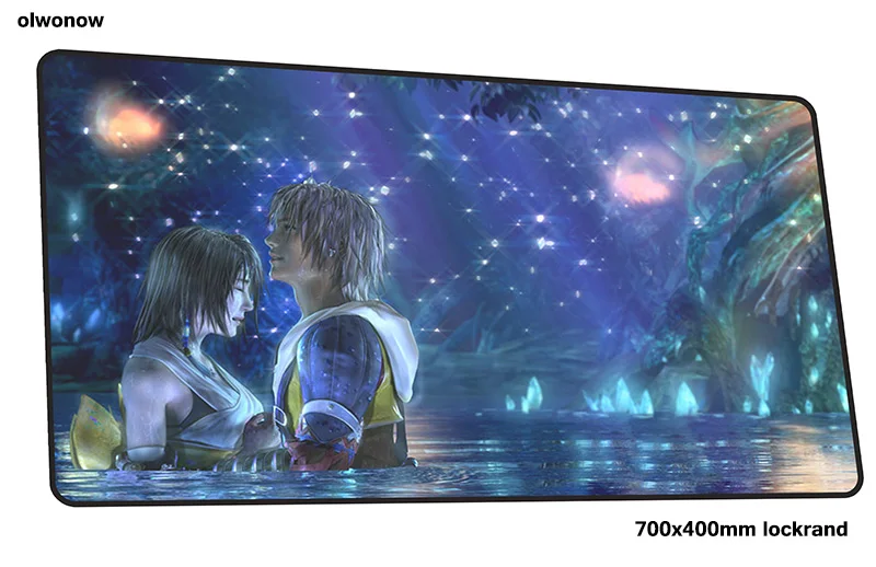 Final fantasy коврик для мыши 70x40 см большие коврики для мыши лучший игровой коврик для мыши геймер Высокое качество персонализированные коврики для мыши Клавиатура ПК коврик
