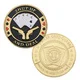 coin 11 WR 24k золото казино настольная игра Коллекционная монета чип покер карта защита карт в вашей руке Золотая коллекция подарок - Цвет: coin 11