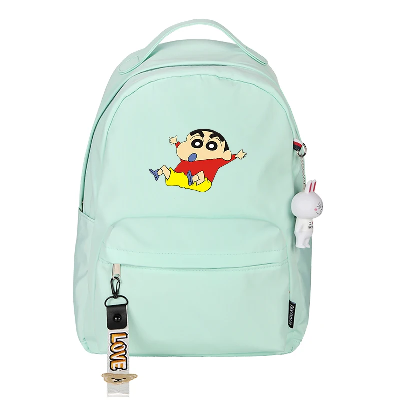 Crayon Shin-chan рюкзак с принтом Kawaii детские школьные сумки леденцовых цветов женский милый рюкзак туристический рюкзак Ainme Bagpack