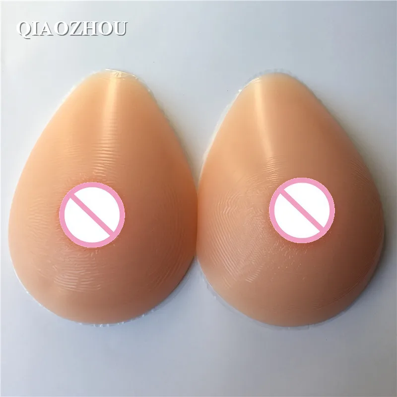 

5000g huge Silicone Bust Form Breast Fake boob Crossdress Artificial Breasts 1 pair