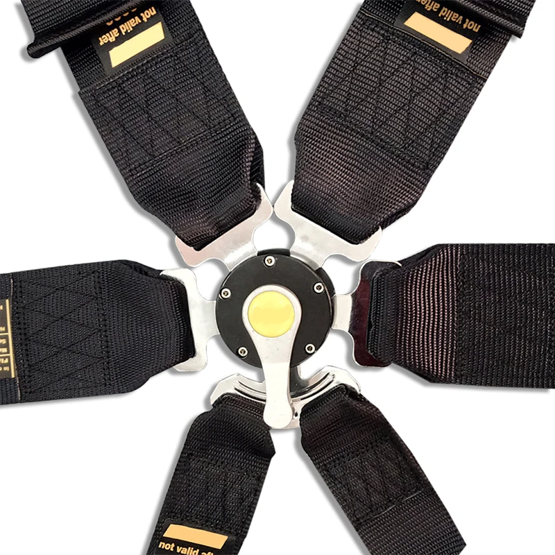 2 компл./лот Quick Release 6 точечный 3 &quotгоночный ремень безопасности с мягкой подушкой