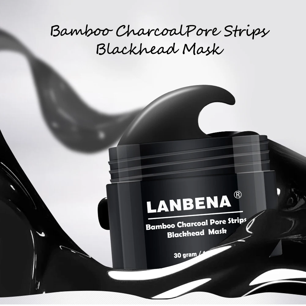 LANBENA, маска для удаления черных точек, маска для носа, полоска пор, черная маска, пилинг, лечение акне, глубокое очищение лица, маска, контроль жирности, уход за кожей