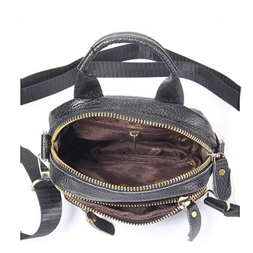 Высококачественная кожаная мужская сумка-мессенджер первый слой коровья кожа