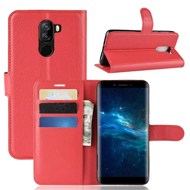 Doogee X60L чехол из искусственной кожи с функцией защиты от ударов Держатель Для