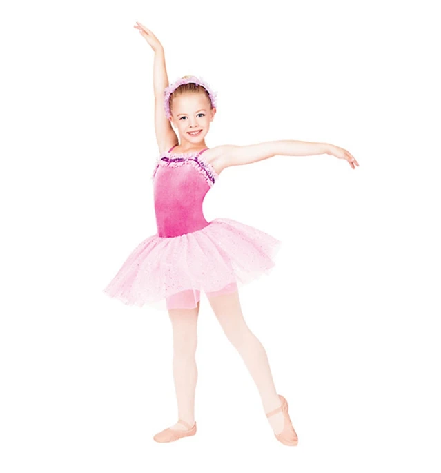 

Brand New girls ballet dance dress Sling Dress Pompon skirt Stage performance dance skirt M-0679
