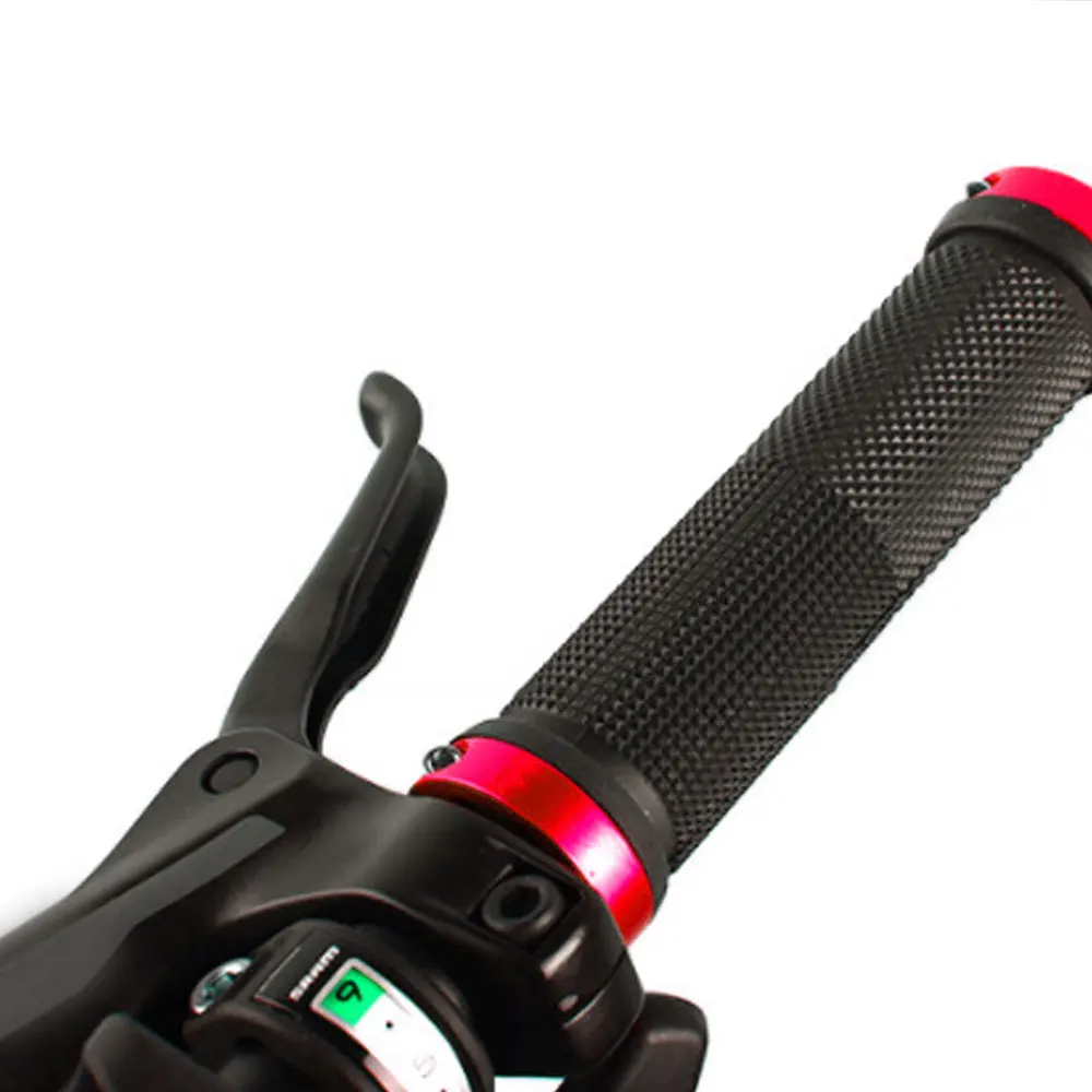 1 пара Нескользящие ручки для горного велосипеда из алюминиевого