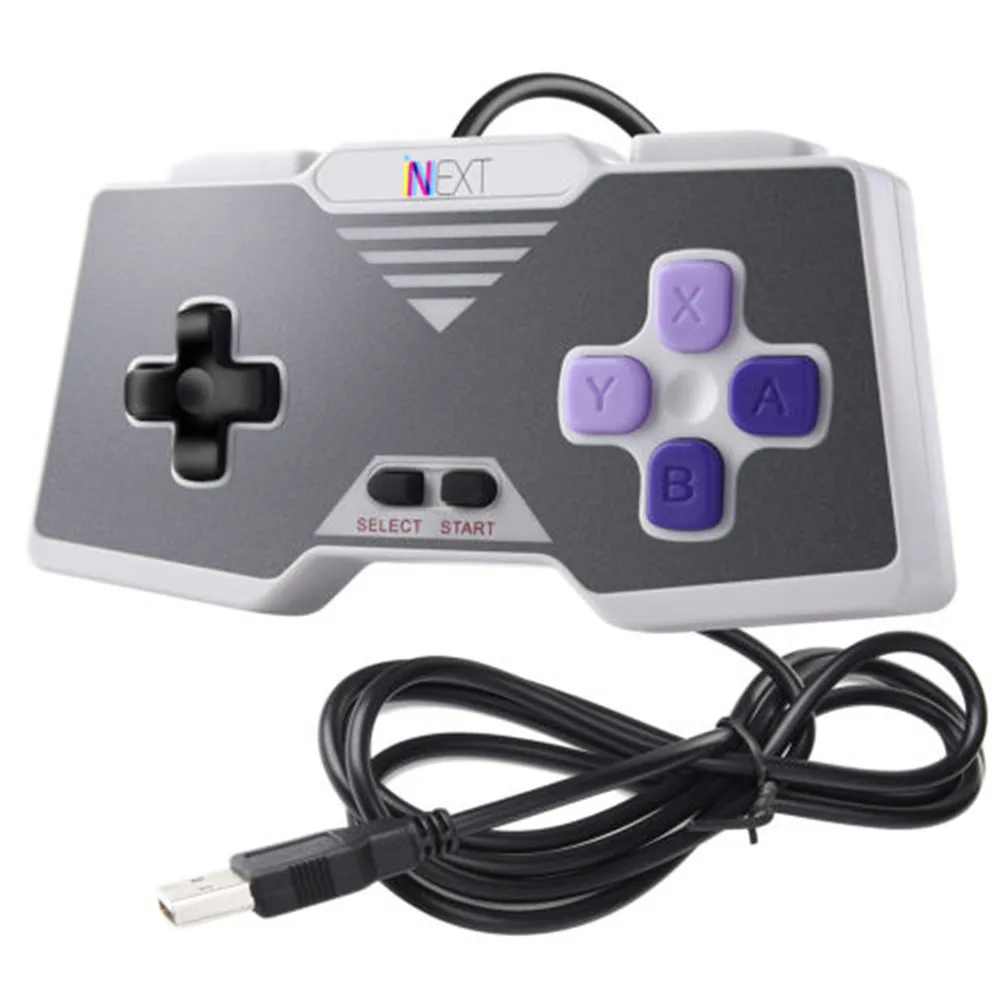USB геймпад проводной игровой контроллер Джойстик контроллер для ретро SNES игровой коврик для Windows PC MAC компьютер