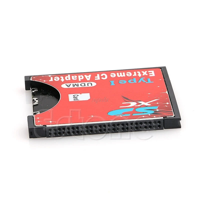 Скорость SDXC SDHC SD для CF Compact Flash Card Reader адаптер тип I Высокая Прямая поставка