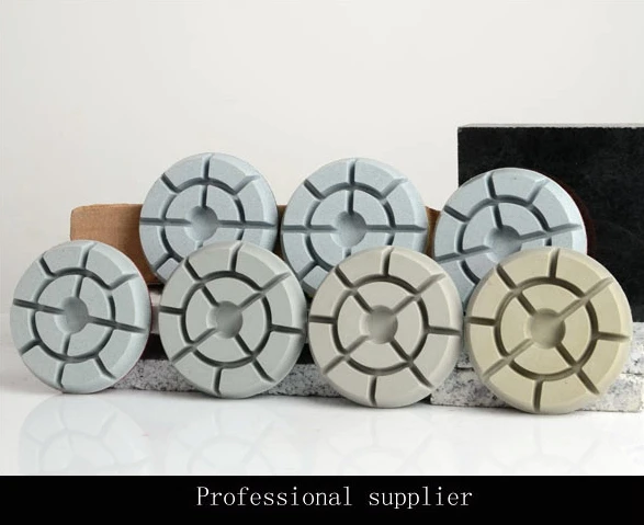 free shipping DC-TYFL02 diamond 4 inch 100mm dry or wet floor polishing pads for stone concrete | Инструменты