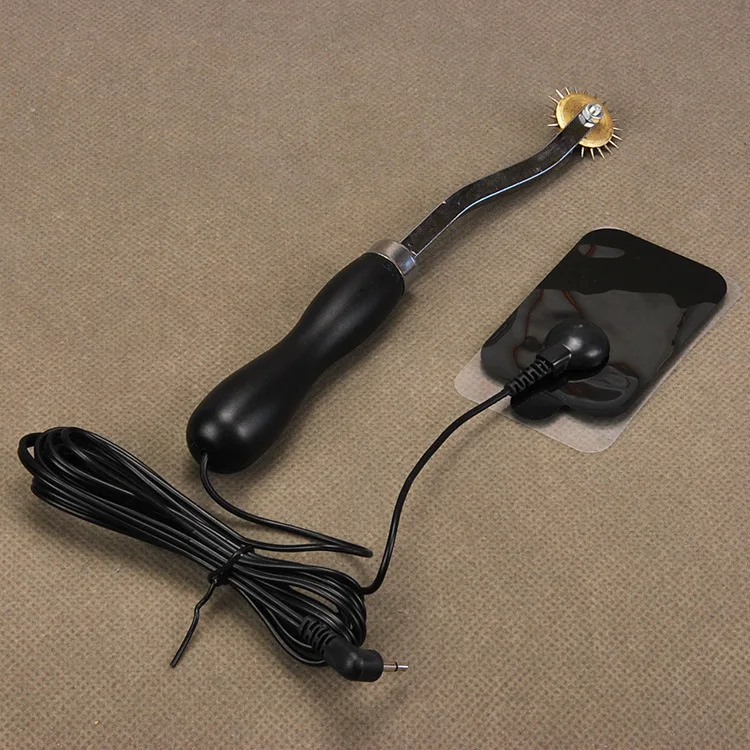 BDSM Fetish Bondage Toys for Women Men Electric Shock Stimulate Body Needle Metal Roller and Electro Adhesive Paster Sextoy | Красота и