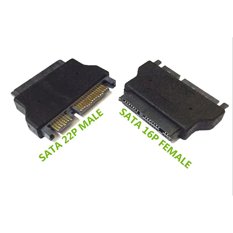 SATA 22P-MICS16C ADP. SATA7 + 15PIN PCB сторона/MICRO 7 2 Кабель Сторона | Компьютеры и офис