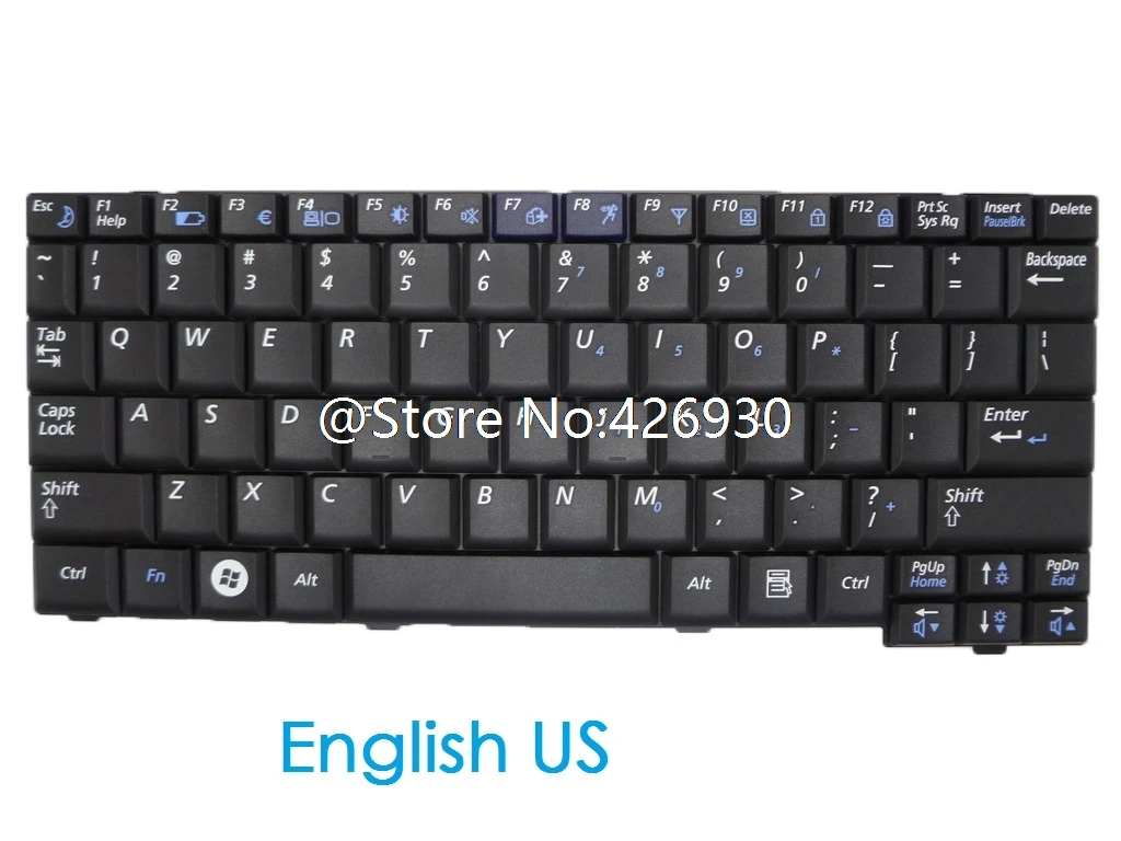 Клавиатура для ноутбука Samsung NC10 ND10 N140 N128 N130 N110 N108 N135 английская швейцарская SW