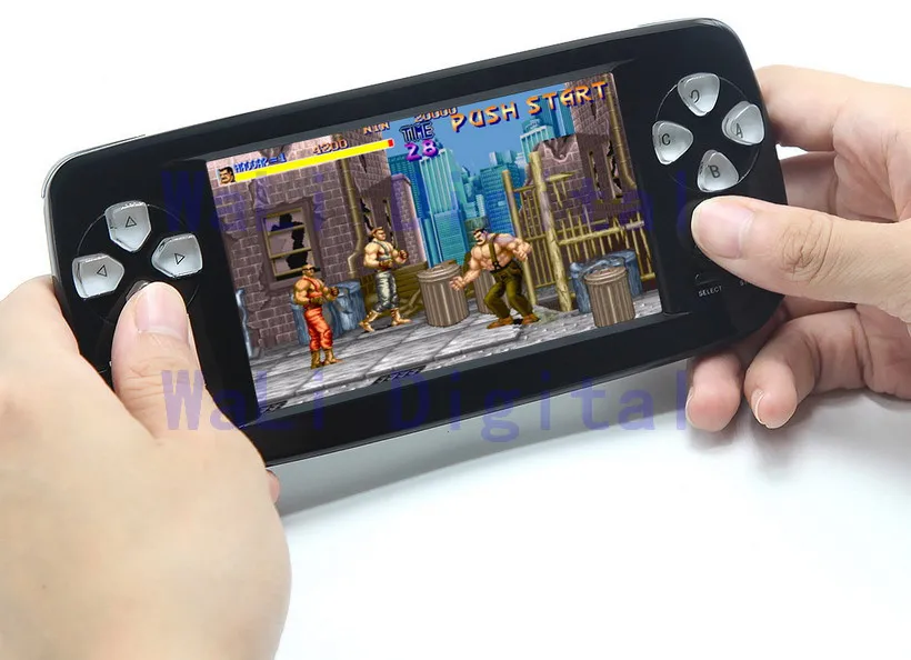 JXD 48 ГБ 4,3 дюймов двухъядерный портативная игровая консоль, встроенная в 11000 игры для NEOGEO \ CPS \ GBC \ GB \ SNES \ FC \ MD \ GG \ SMS MP4 PDF