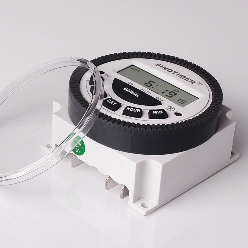 110V 220V 10A 16A 30A Programmable Timers Switch Digital LCD 16 Repeat programs 7 Days Hour minute Control Timer