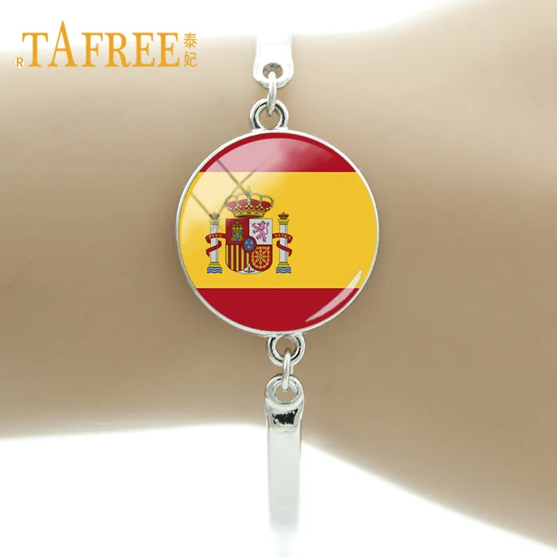 TAFREE модные 19 страны флаг браслет Испания Япония Корея Турция Сирия Швейцария