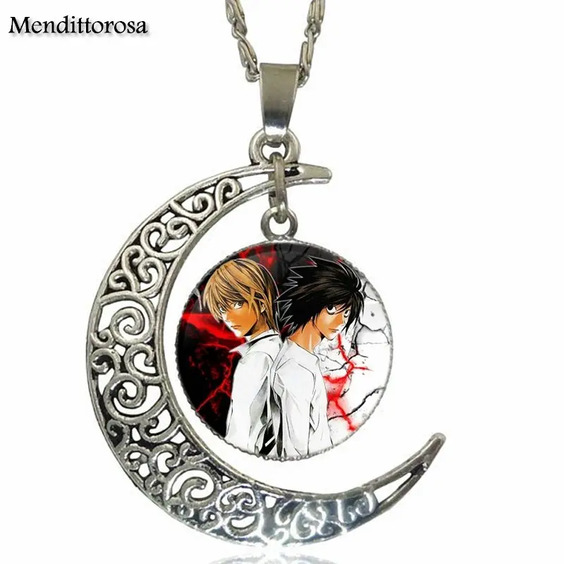 EJ Glaze Death Note L старинные ювелирные изделия с серебряным покрытием в форме