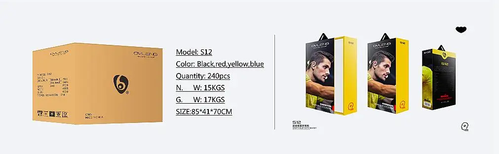 OVLENG S12 Bluetooth звук наушники-вкладыши спортивные наушники с микрофоном для huawei iPhone samsung гарнитура MP3 IPX4 водонепроницаемый уровень