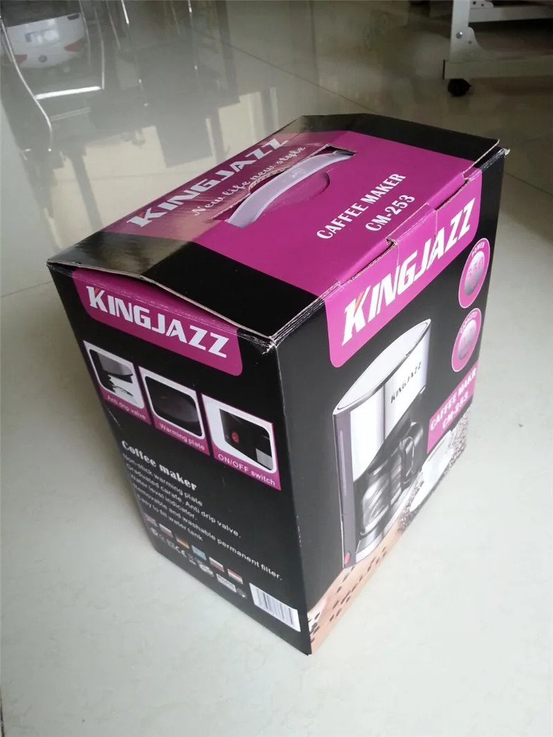 

KG01-13,free shipping,American household fully-automatic drip coffee machine,tea machine, cup semi-automatic coffee machine