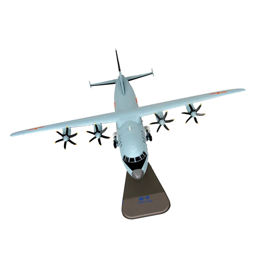 1:100 весов самолет Shaanxi модели литья под давлением 350x190x350mm | Игрушки и хобби